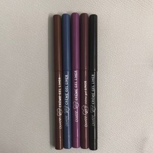 Set of 5 creme gel liners